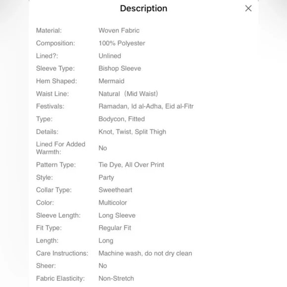 Elegant Maxi Dress - Picture 5 of 5